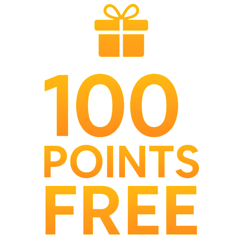 free 100 points free100points